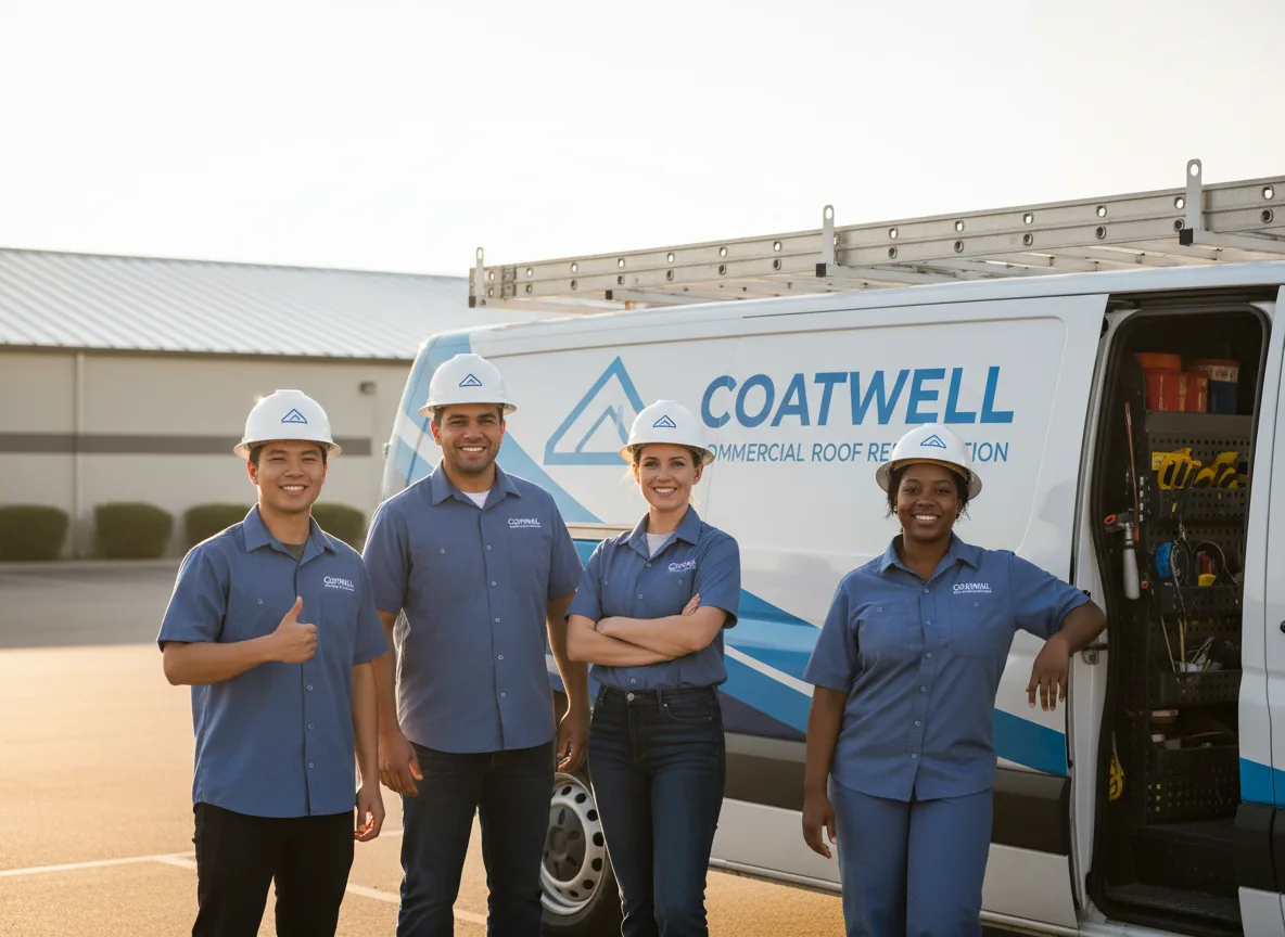 Commercial roof coating company in Cedar Island, NC